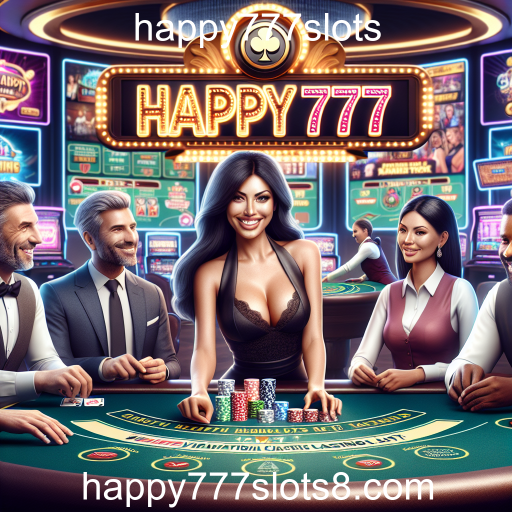 A Emoção dos Jogos Ao Vivo no Happy777Slots
